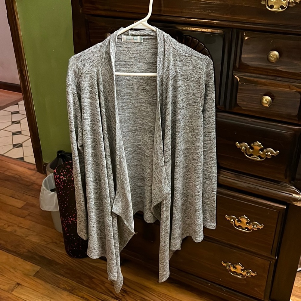 Grace and lace waterfall cardigan